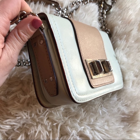 🆕 Rebecca Minkoff x Intermix Mini Colorblock Bag - Picture 4 of 7